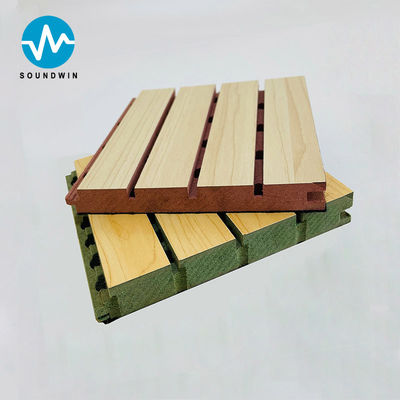 壁飾り スロット木 Mdf 機能室のための壁音響パネル